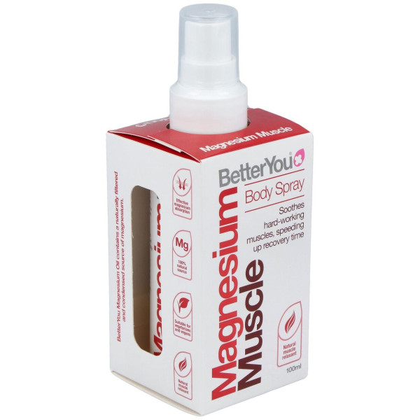 Betteryou Magnesio Músculo Spray Corporal 100Ml