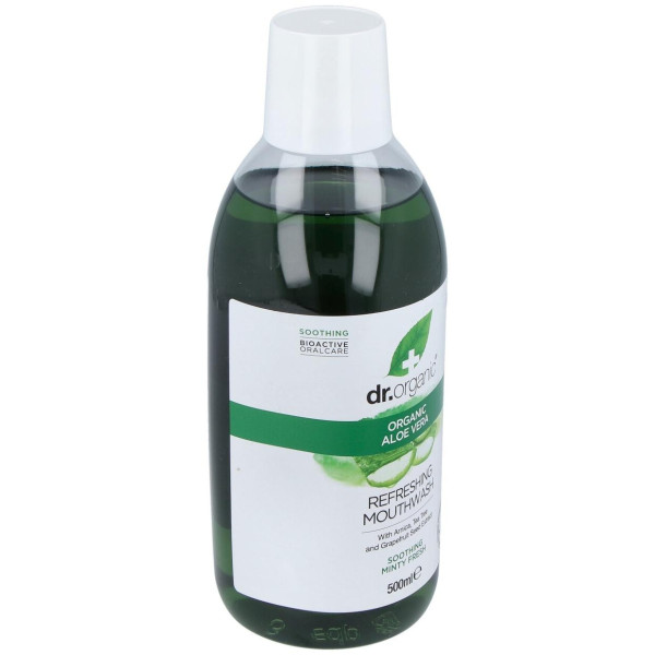 Enjuague Bucal Aloe Vera Organico 500Ml.