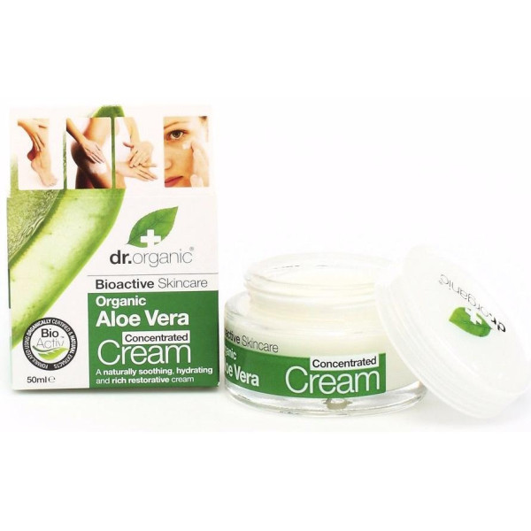 Crema Concentrada Aloe Vera Organico 50Ml.