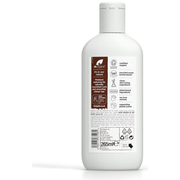 Acondicionador Aceite Coco Organico 265Ml.