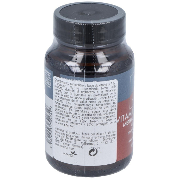Terranova Vitamina B12 500 Ui Complex (Metilcobalamina) 50 Cápsulas