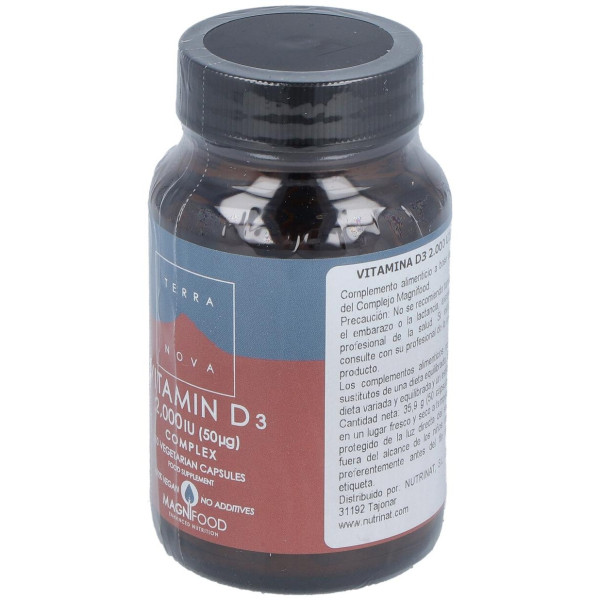 Vitamina D3 2000ui 50vcaps - Terranova