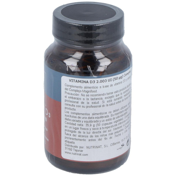 Vitamina D3 2000ui 50vcaps - Terranova