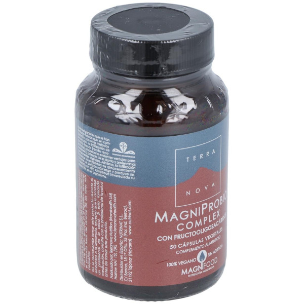 Terranova Magniprobio Complex Con Fructo-Oligosacáridos 50 Caps