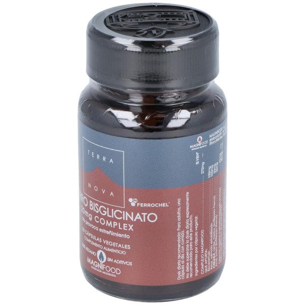 Hierro Bisglicinato 20Mg. 50Vcap.