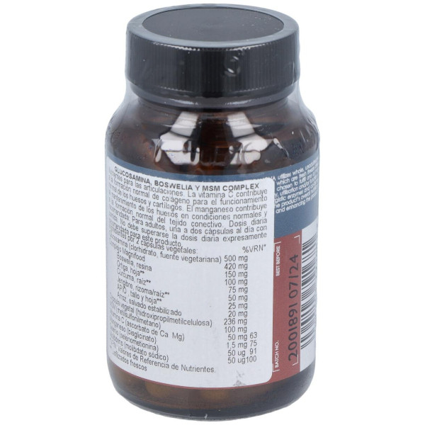 Glucosamina,Boswelia Y Msm Complex 50Vcap.