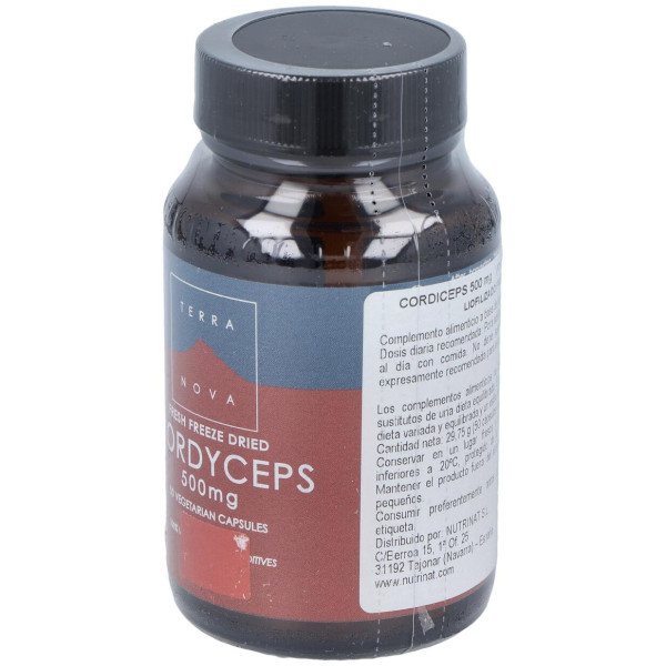 Terranova Córdiceps 500 Mg (Cordyceps Sinensis) 50 Cápsulas
