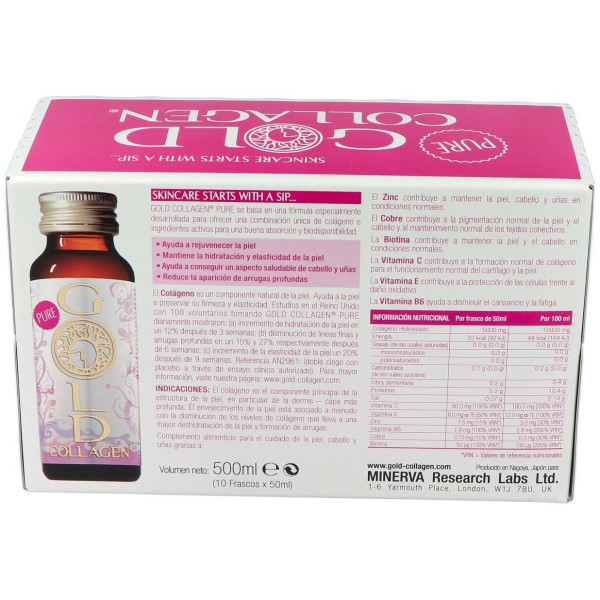 Gold Collagen Pure 10Amp.