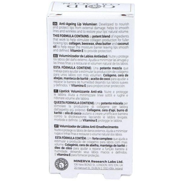 Gold Collagen Anti-Ageing Lip Volumiser 4Gr.