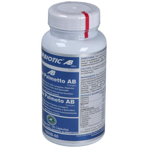 Airbiotic Saw Palmeto Ab Complex 60 Cápsulas