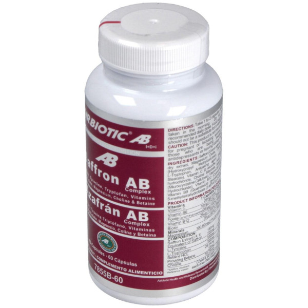 Airbiotic Azafrán Ab Complex 60 Cápsulas