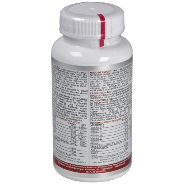 Airbiotic Vit B-50 Ab Complex 60 Cápsulas