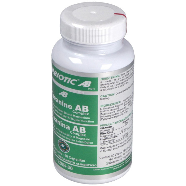 Airbiotic Teanina Ab Complex 60 Cápsulas