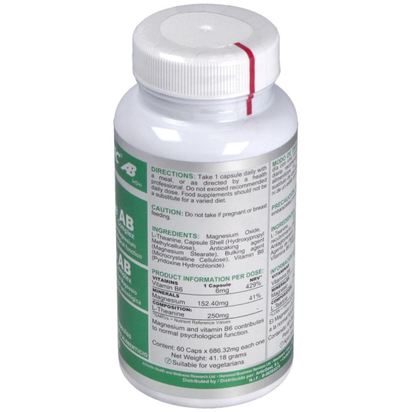 Airbiotic Teanina Ab Complex 60 Cápsulas