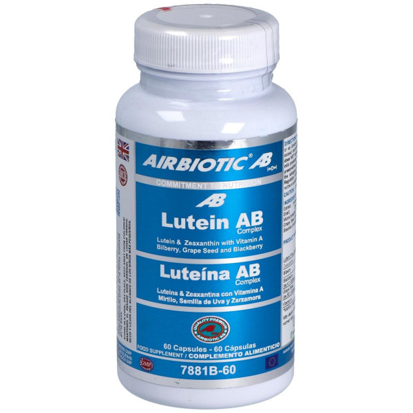 Airbiotic Lutein Ab Complex 60 Cápsulas