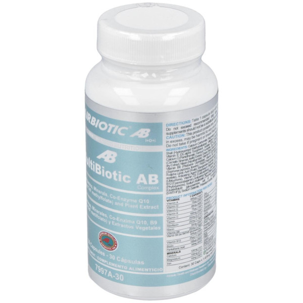 Airbiotic Multibiotic Complex Multinutriente 30Caps