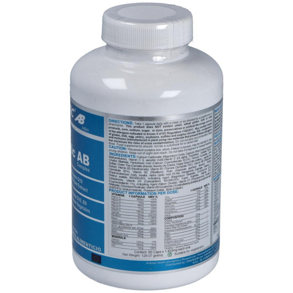 Airbiotic Multibiotic Ab Complex 90 Cápsulas