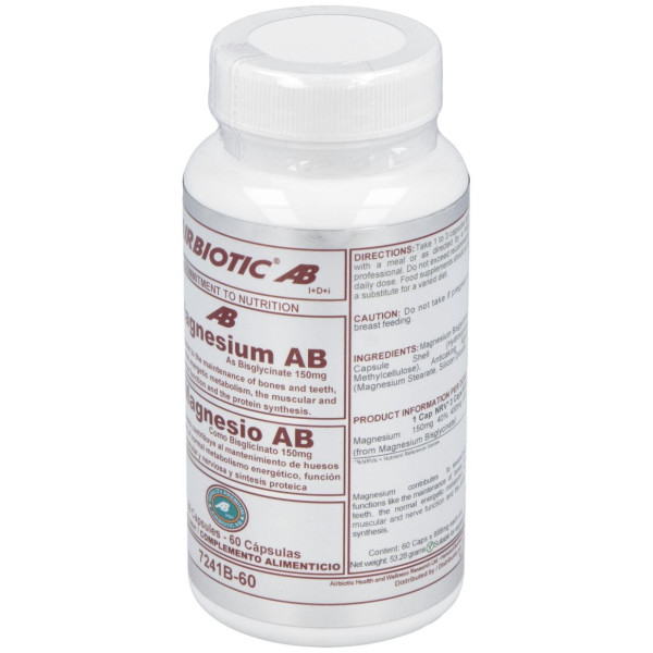 Magnesium Bisglicinato 150Mg. 60Cap.
