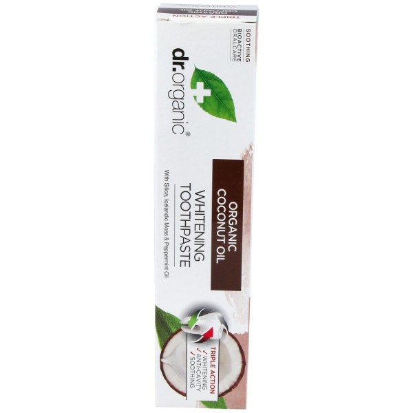 Pasta De Dientes Aceite De Coco Organico 100Ml.