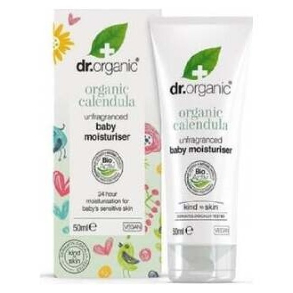 Dr. Organic Crema Hidratante Bebé Caléndula 50Ml