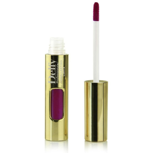 Lipfix Gold Labial Líquido Fuchsia Rosa 8 Gr