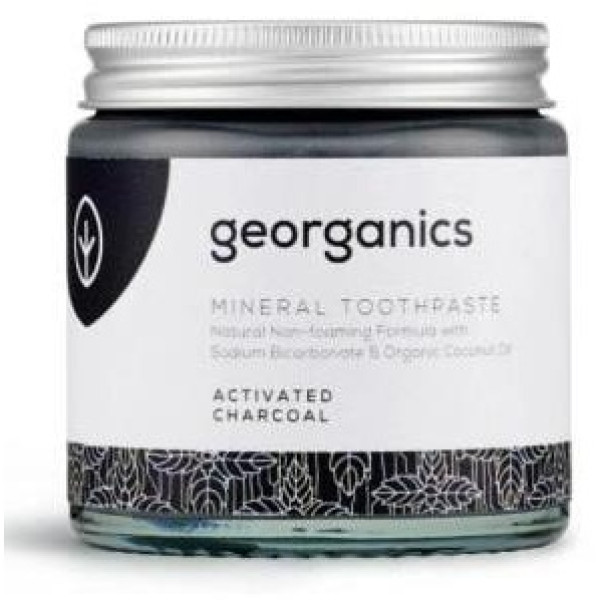 Georganics Dentifrico Mineral Carbon Activado Crema 120Ml
