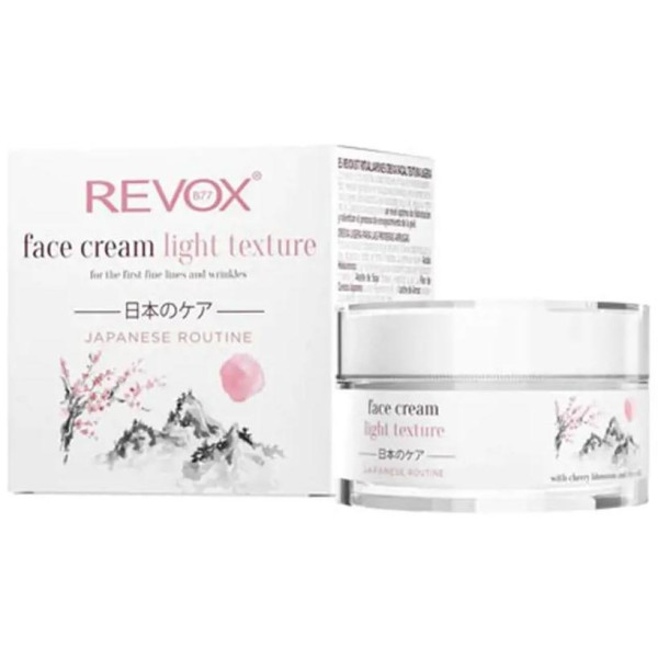 Revox B77 Japanese Ritual Face Cream Light Texture 50Ml