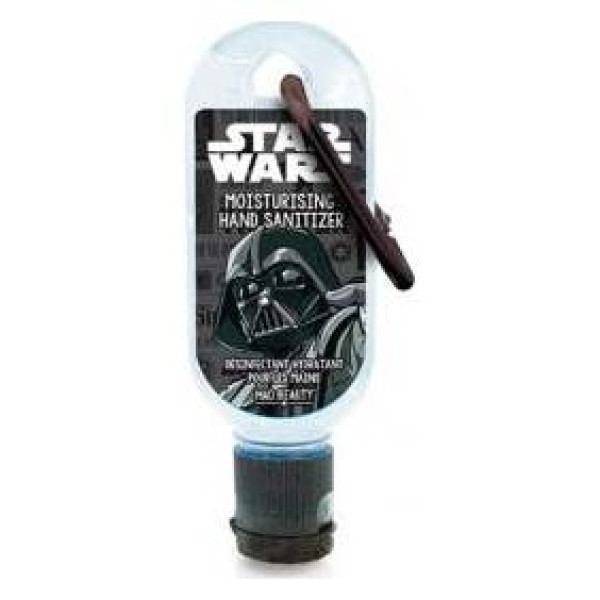 Mad Beauty Star Wars Hand Sanitizer Clip Y Clean Darth Vader 30Ml