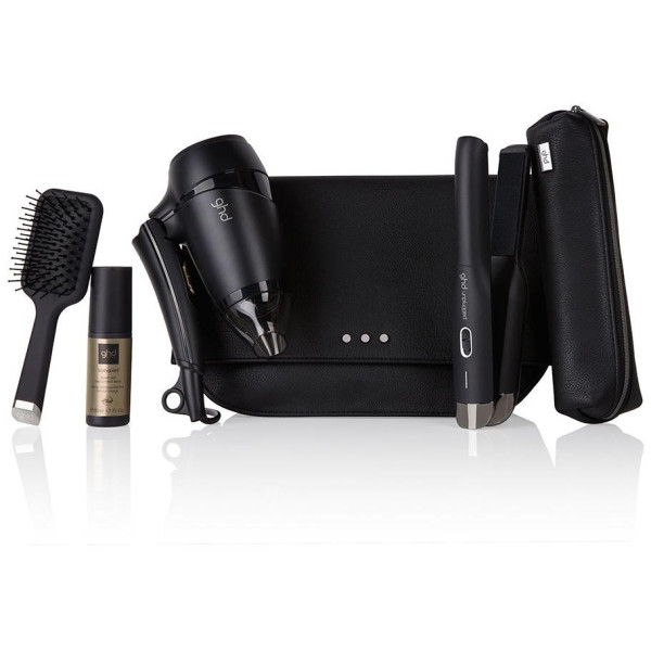 Ghd Set De Viaje, Plancha De Pelo Inalámbrica Unplugged Y Secador Flight