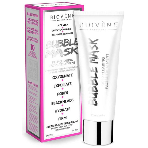 Bubble Mask Deep Clearing Facial Treatment 100ml - Biovene