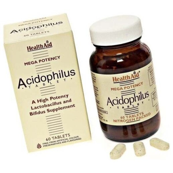 Acidophilus Mega Potency With Fos 60Comp.