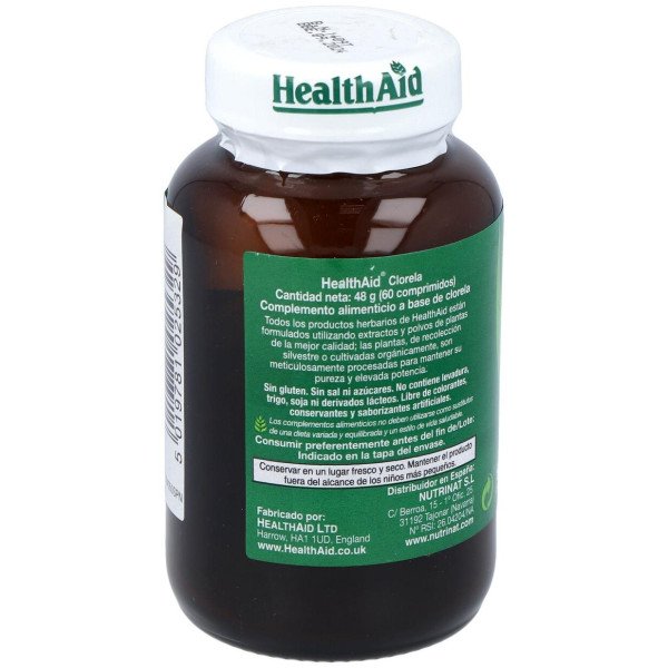Chlorella 550Mg. 60Comp. Health Aid