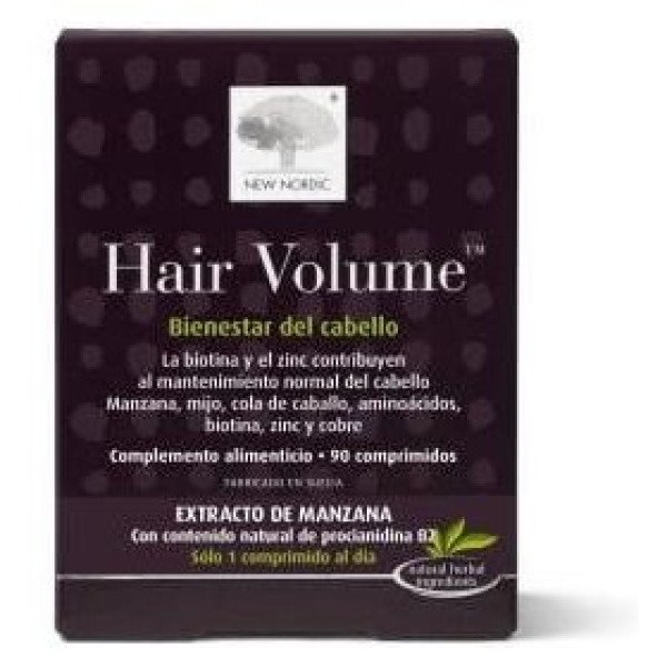 New Nordic Hair Volume Croissance Et Volume Des Cheveux 90 Comprimés