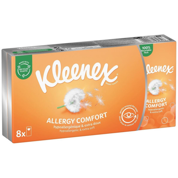 Kleenex Allergy Comfort Pañuelos 8Uds