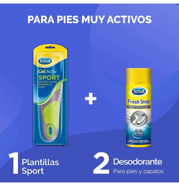 Dr Scholl Gelactiv (Sport Hombre 1 Par)