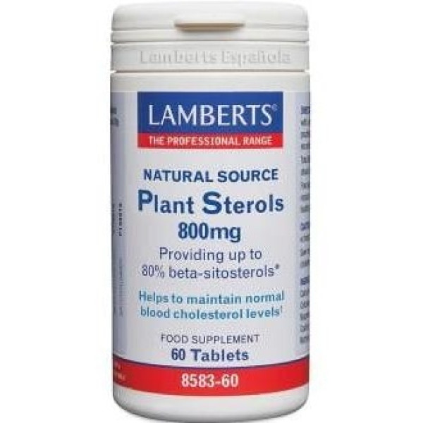 Esteroles Vegetales (Plant Sterols) 800Mg. 60Comp.