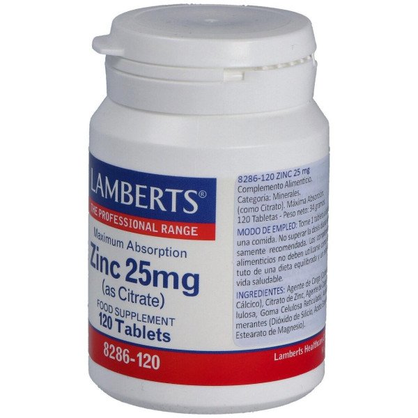 Lamberts Zinc 25Mg 120Comp
