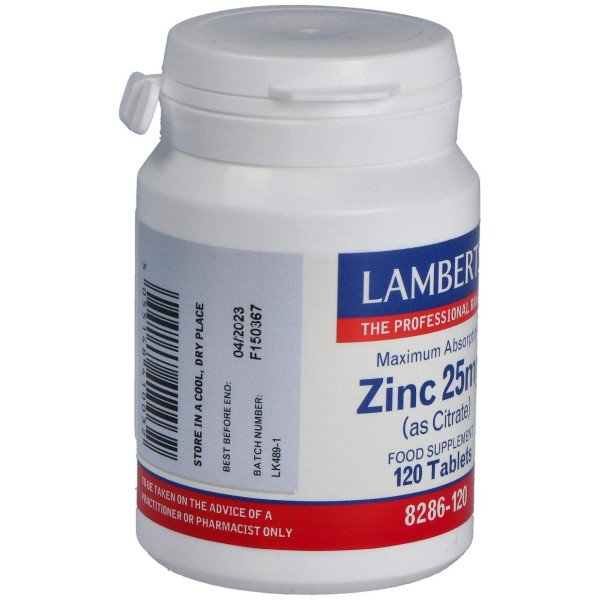 Lamberts Zinc 25Mg 120Comp