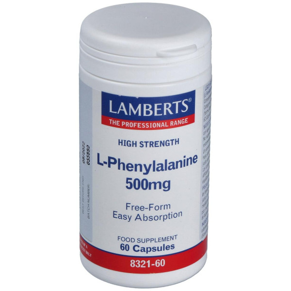 Lamberts L-Fenilalanina 500 Mg 60 Cápsulas