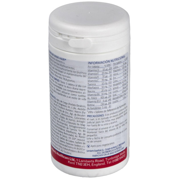 Maxi-Hair (Nueva Formula) 60Comp. 3