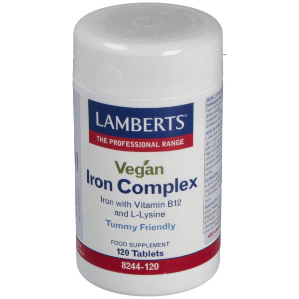 Complejo De Hierro Vegano 120Comp. 2