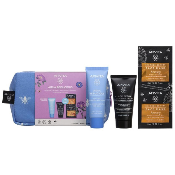Gel Crema Aqua Beelicious Estuche, Hidratantes Y Nutritivos Apivita - Perfumes Club