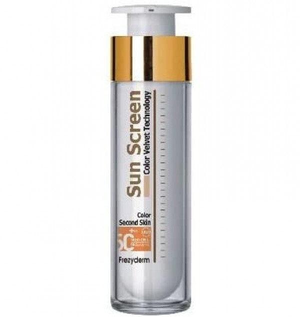 Sun Screen Velvet Face Spf50+ Color - Frezyderm (1 Envase 50 Ml)