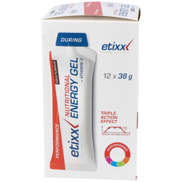Etixx Energy Gel Sabor Cola 12Ud.