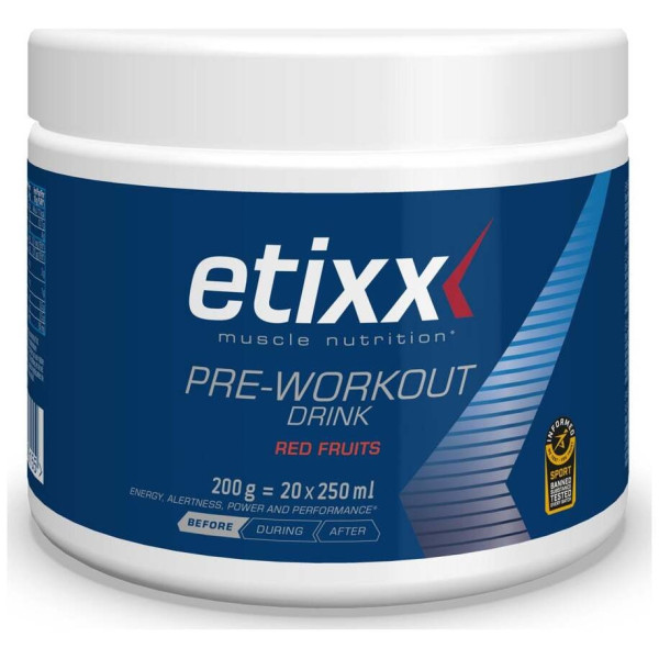 Etixx Pre-Workout Red Fruits 200G