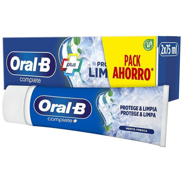 Oral-B Pack Complete Toothpaste Mouthwash + Whitening