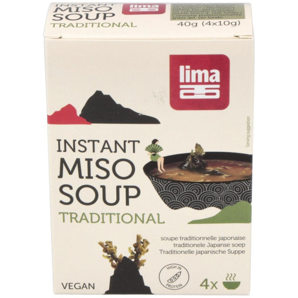 Sopa Miso Tradicional Instantanea 4Sbrs. Bio Vegan