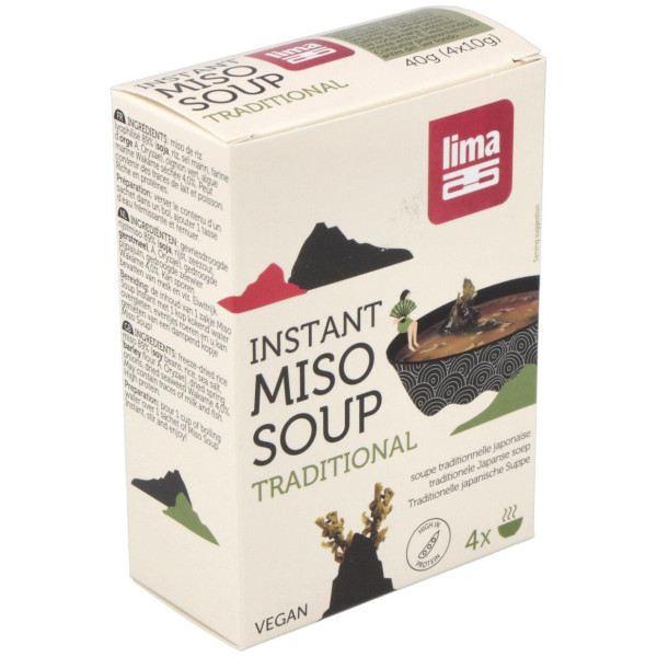 Sopa Miso Tradicional Instantanea 4Sbrs. Bio Vegan