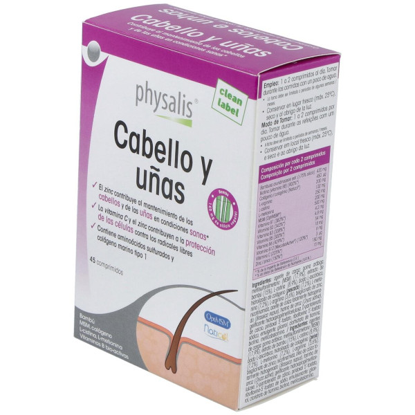 Physalis Cabello Y Uñas 45Comp