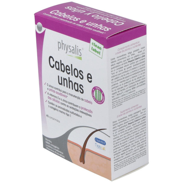 Physalis Cabello Y Uñas 45Comp